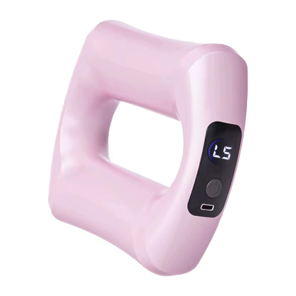 Electric Body Fascia Ring Fitness Massage Ring Vibration Body Shaping Massager Abdomen Belly Waist Deep Tissue Massage Device