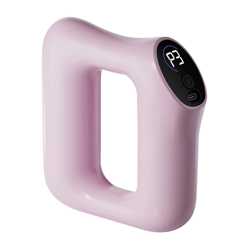 Electric Body Fascia Ring Fitness Massage Ring Vibration Body Shaping Massager Abdomen Belly Waist Deep Tissue Massage Device