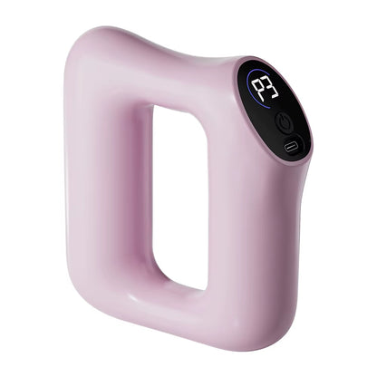 Electric Body Fascia Ring Fitness Massage Ring Vibration Body Shaping Massager Abdomen Belly Waist Deep Tissue Massage Device