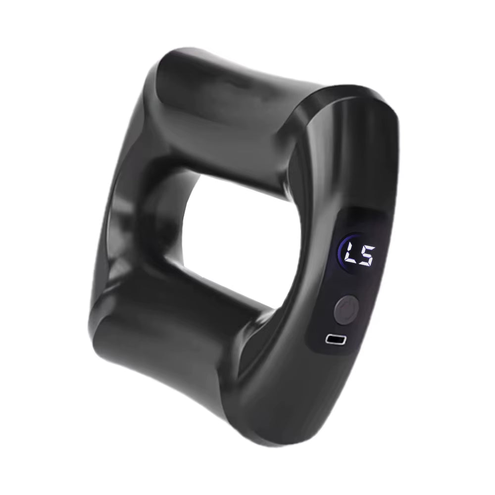 Electric Body Fascia Ring Fitness Massage Ring Vibration Body Shaping Massager Abdomen Belly Waist Deep Tissue Massage Device