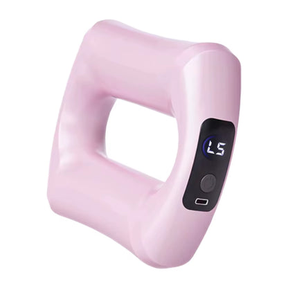 Electric Body Fascia Ring Fitness Massage Ring Vibration Body Shaping Massager Abdomen Belly Waist Deep Tissue Massage Device